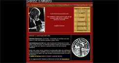 Desktop Screenshot of gabrieledannunzio.net